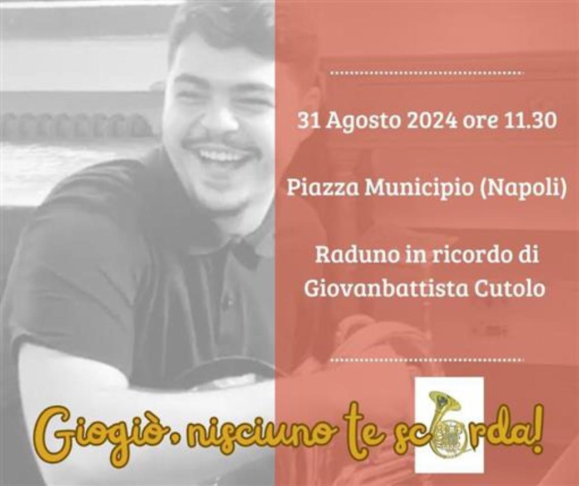Giogiò un anno dopo, il raduno sul luogo dell'omicidio