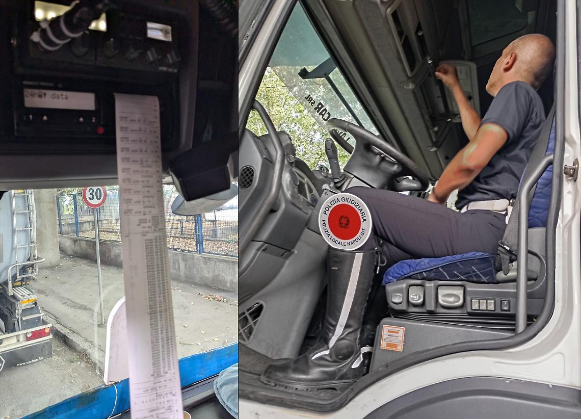 Polizia locale, ispezionati mezzi di trasporto pesanti nella zona orientale