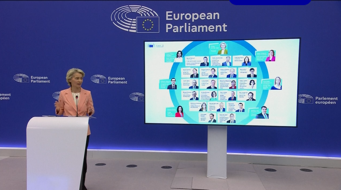 Commissione Ue, la squadra di von der Leyen: Fitto vicepresidente esecutivo