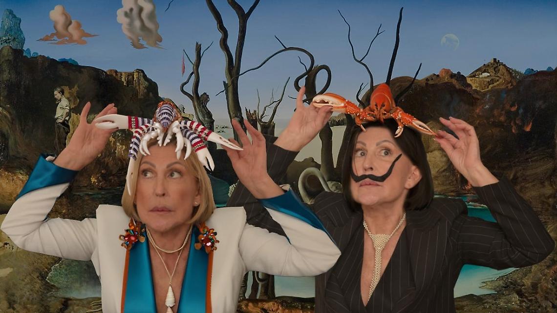 Slobodanka Ciric sui sentieri di Salvador Dalì e Amanda Lear