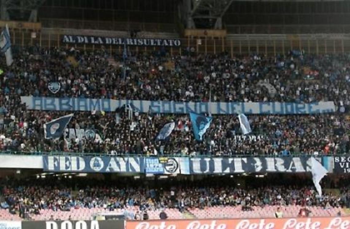 Trasferte vietate ai tifosi del Napoli