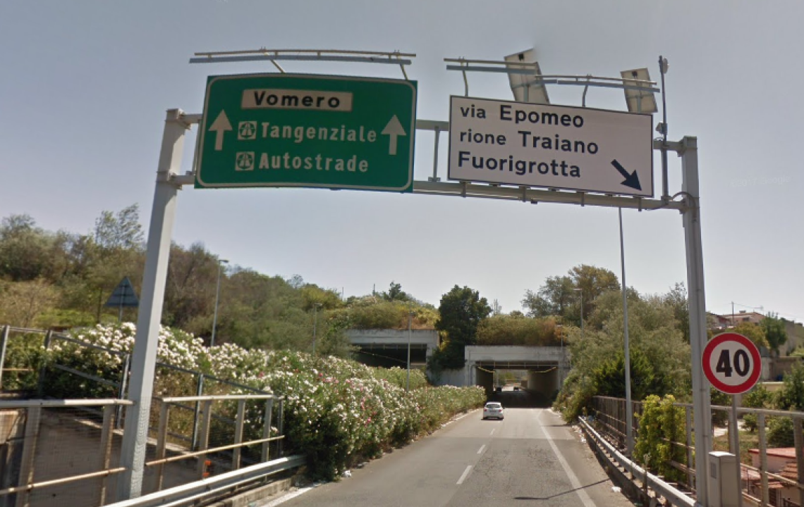 Riapre al traffico la bretella Pianura-Vomero