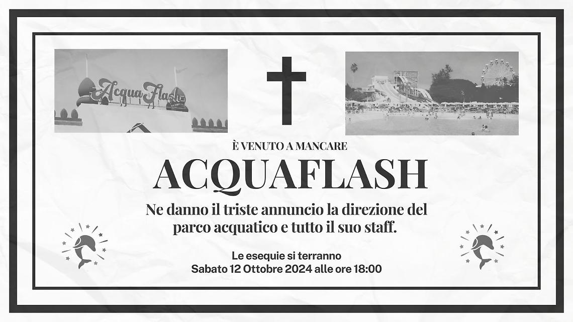 AcquaFlash per un mese diventa HorrorWorld