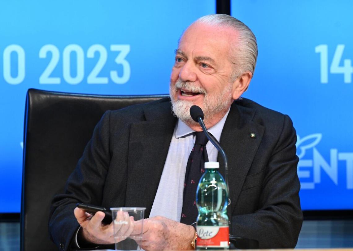De Laurentiis dopo il primato: "Non diciamo nulla per scaramanzia"