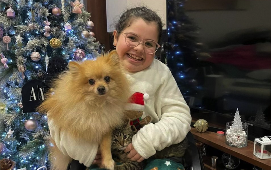 I ladri hanno restituito la cagnetta rubata alla bambina disabile