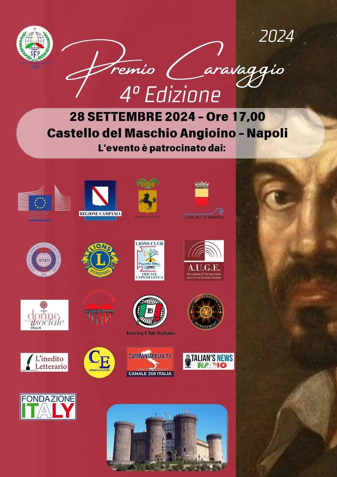 Il Premio Caravaggio in scena al Maschio Angionio