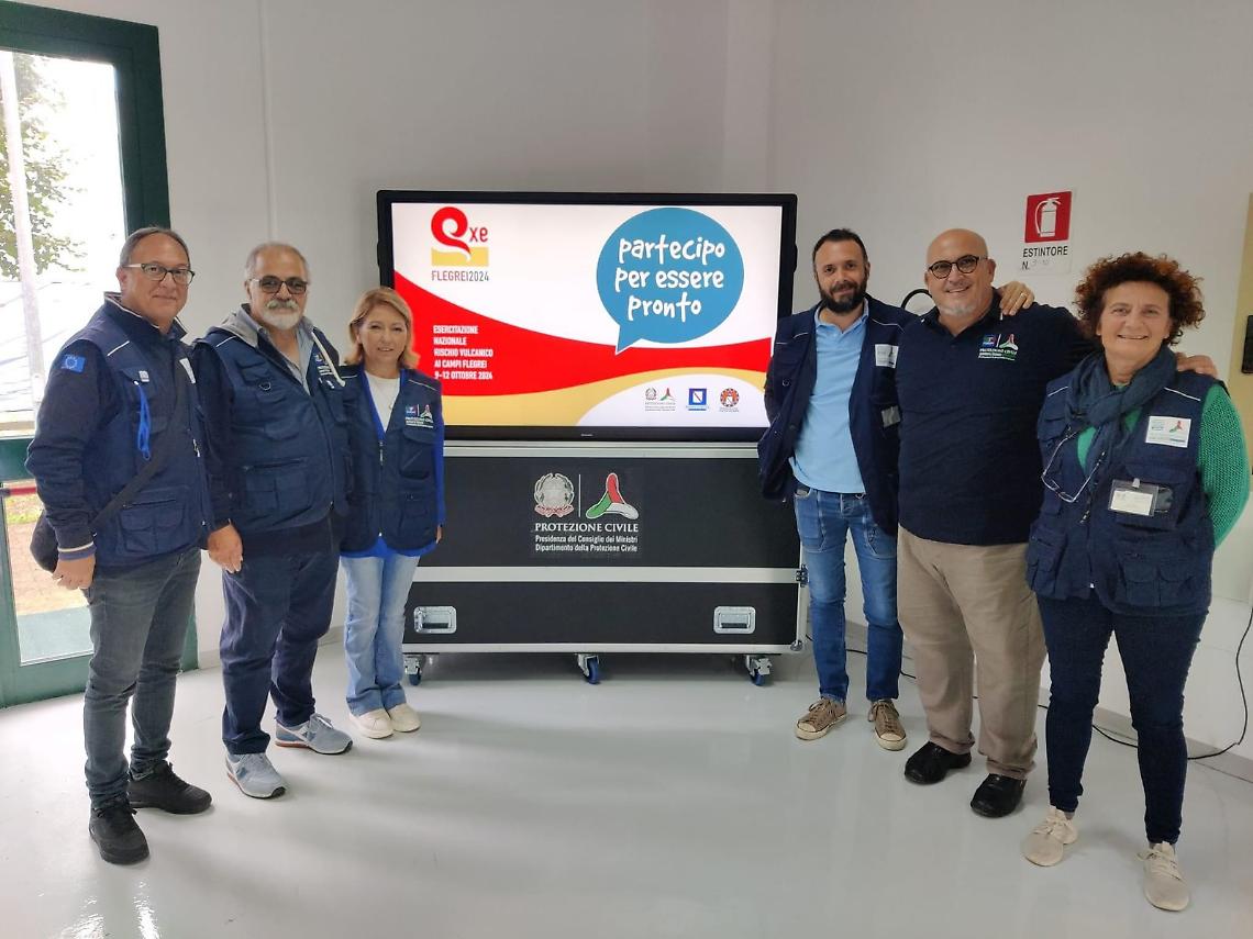 Esercitazione Campi Flegrei, coordinamento tra i tecnici per garantire vie di fuga