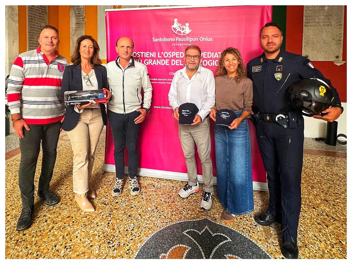 Anche dal “volo” per la Fondazione Santobono Pausilipon