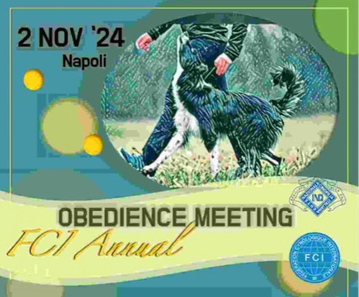A Napoli il meeting internazionale dei giudici cinofili