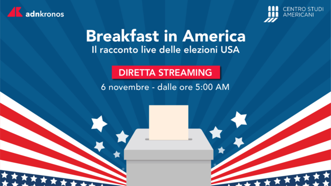 Breakfast in America, la diretta sulle elezioni americane