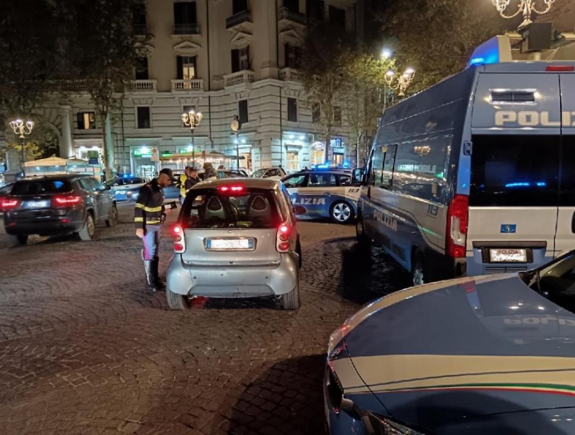 Movida, controlli a Napoli su guida in stato di alterazione