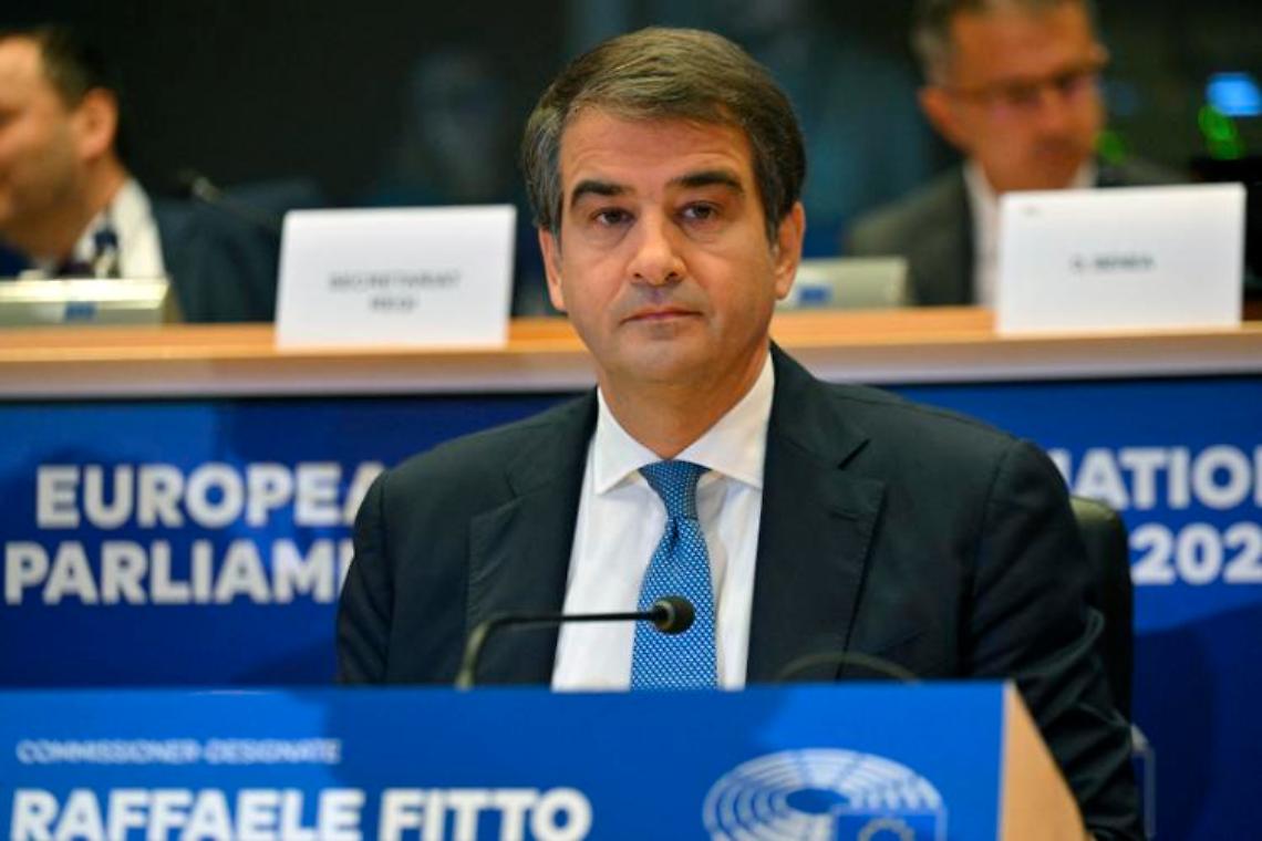 Fitto al Parlamento Ue: «Non rappresento un partito, impegnato per Europa»