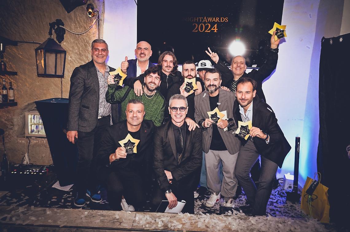 Da Brusco i “Night Awards 2024”, gli Oscar della notte 