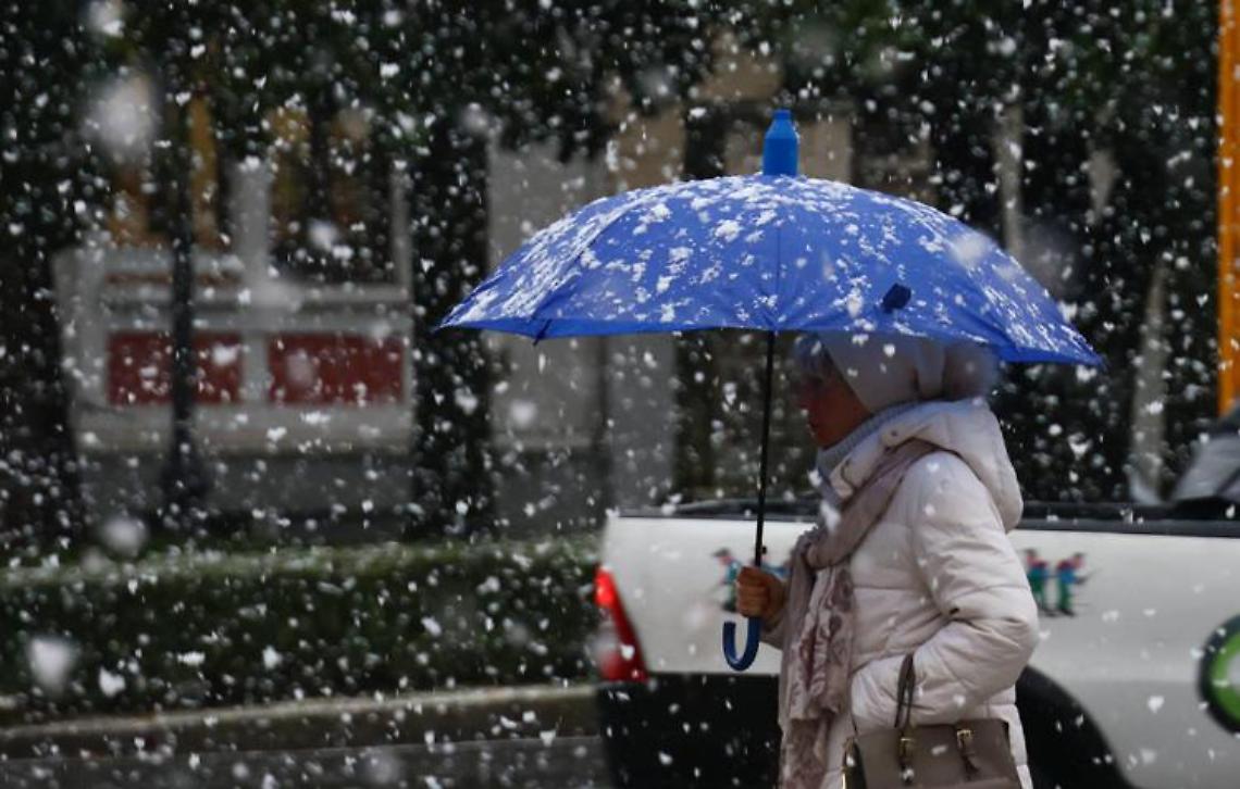 Irruzione di aria fredda sull'Italia, torna la neve a bassa quota