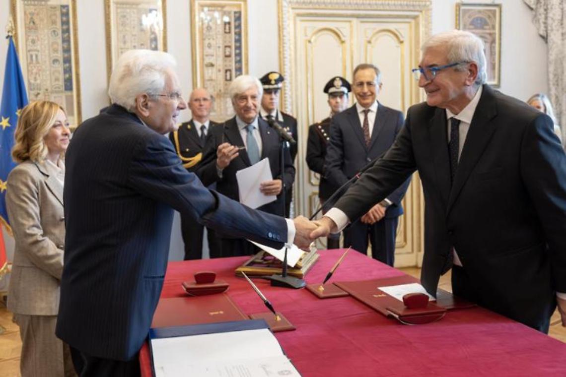 Foti ministro agli Affari europei al posto di Fitto, Meloni: «Farà bene»