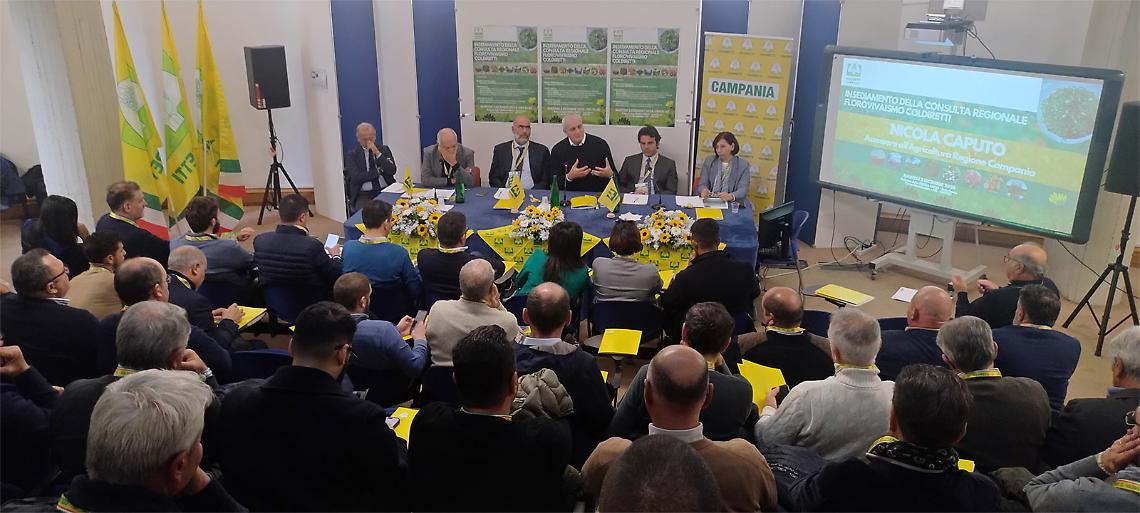 Coldiretti Campania lancia la consulta florovivaistica
