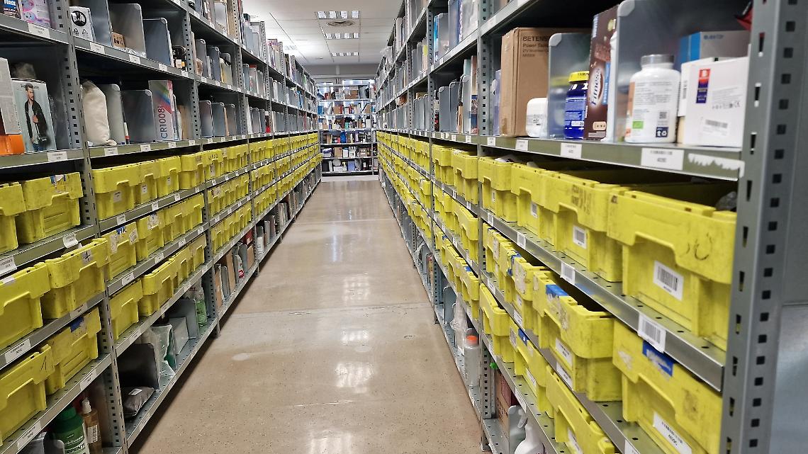 Primo centro logistico in Italia
