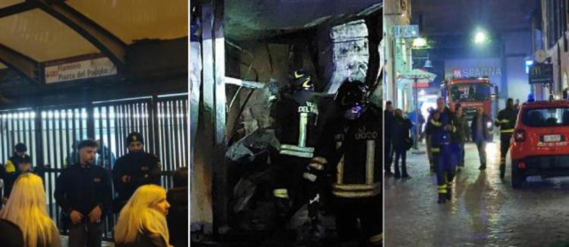 Roma, fumo sospetto in metro: chiuse stazioni di Spagna e Flaminio, caos turisti