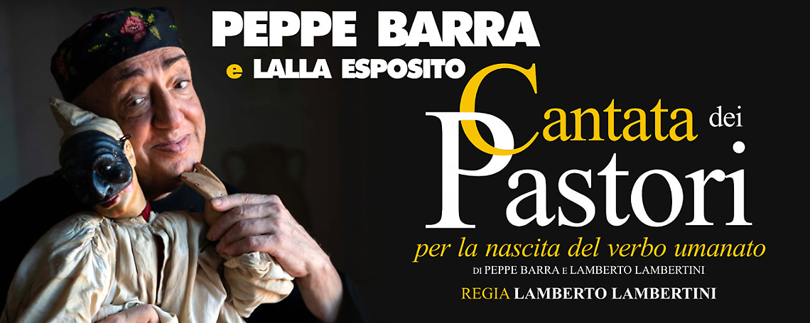 Al Teatro Lendi la “Cantata dei Pastori” con Peppe Barra
