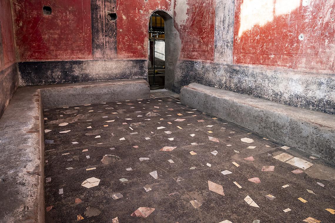 Pompei, da scavo Regio IX emerge un complesso termale privato