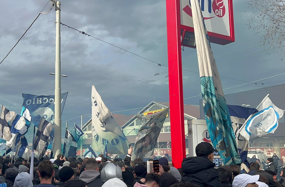 Parma-Napoli, tensione tra tifosi nel pre gara