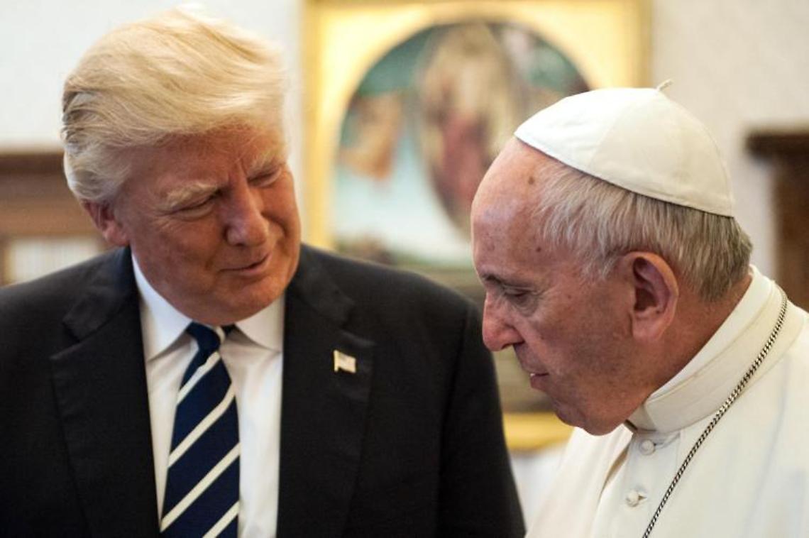 Trump, il messaggio del Papa: «Non ci sia spazio per odio e discriminazione»