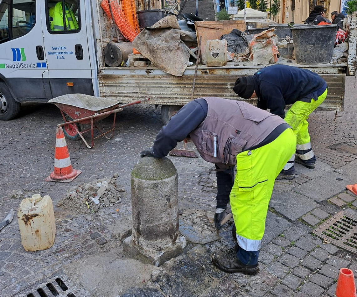 Rispristino del decoro urbano, interventi a Napoli