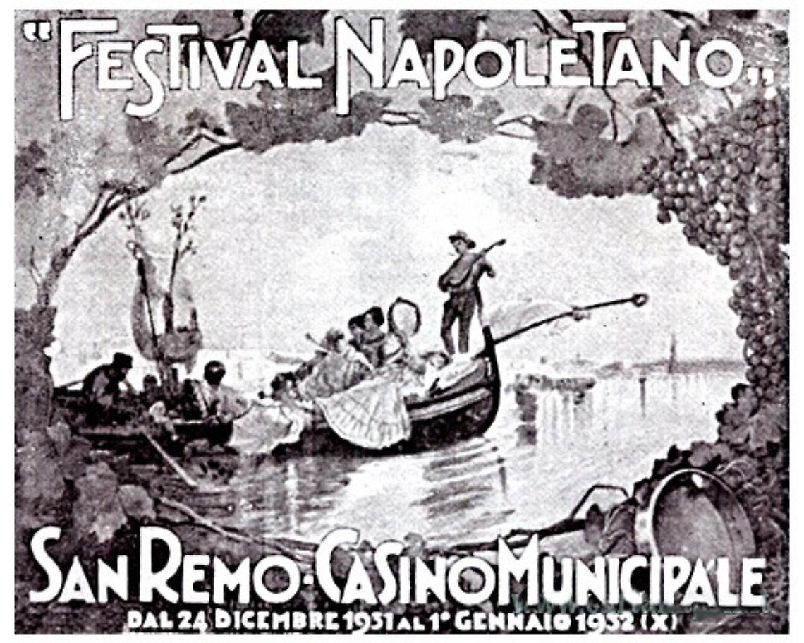 Primo Sanremo nel 1951? No! Nel 1931 