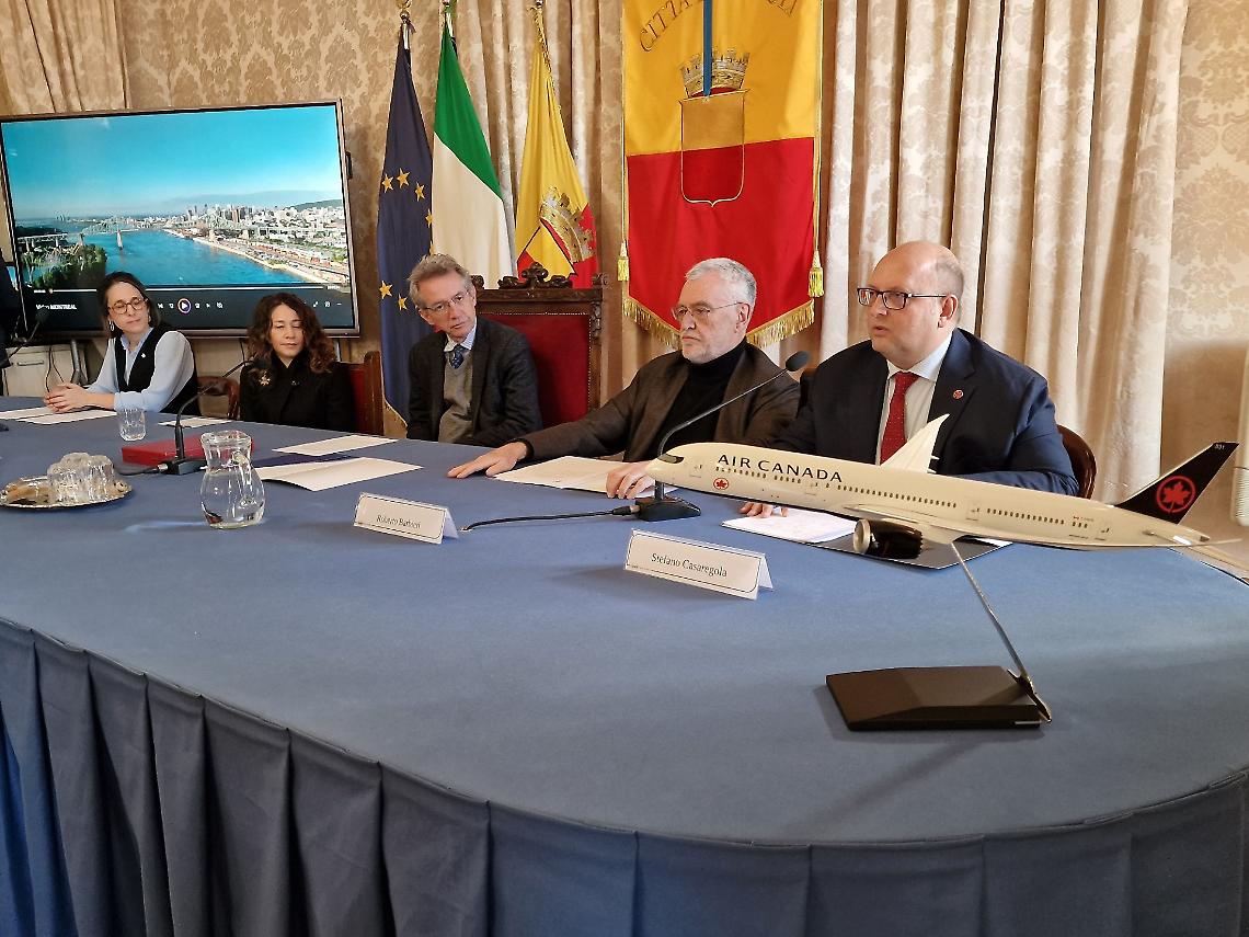 Da maggio con AirCanada il volo diretto Napoli-Montreal