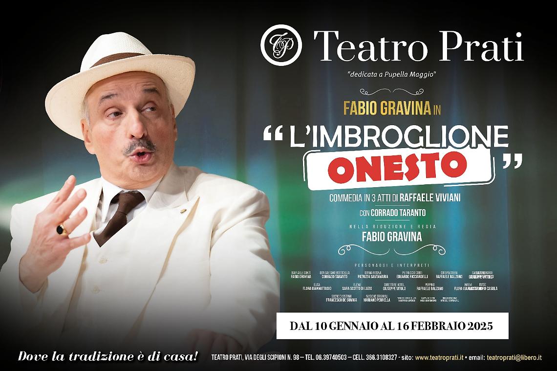 Raffaele Viviani: Roma festeggia con “L’imbroglione onesto”