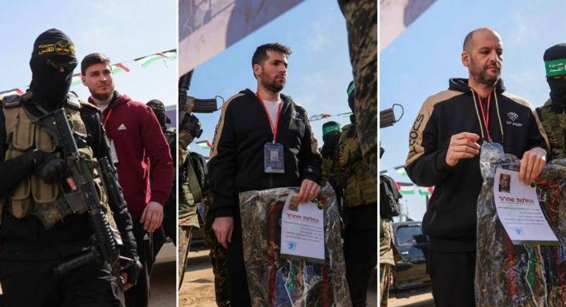 Hamas rilascia altri tre ostaggi israeliani 