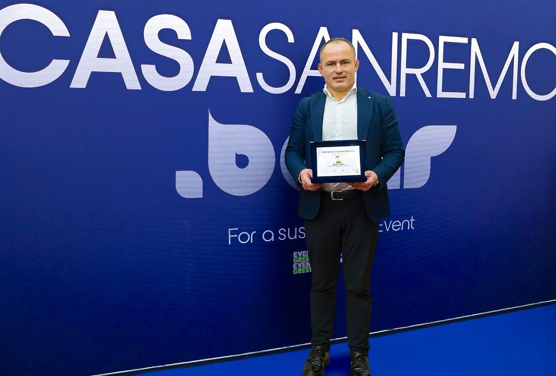 Yilli Ujka vince il Premio Eccellenze d’Italia a Sanremo con il progetto Philipp Plein Residence