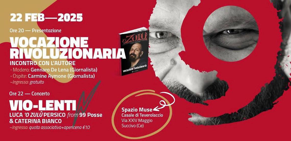 Luca “‘Zulù” Persico alle Muse del Casale 