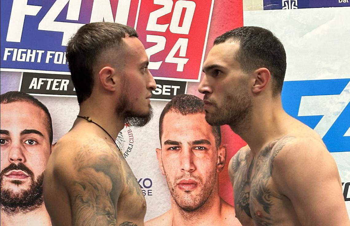 Il Fight for Naples F4N all'Edenlandia, show dentro e fuori dal ring