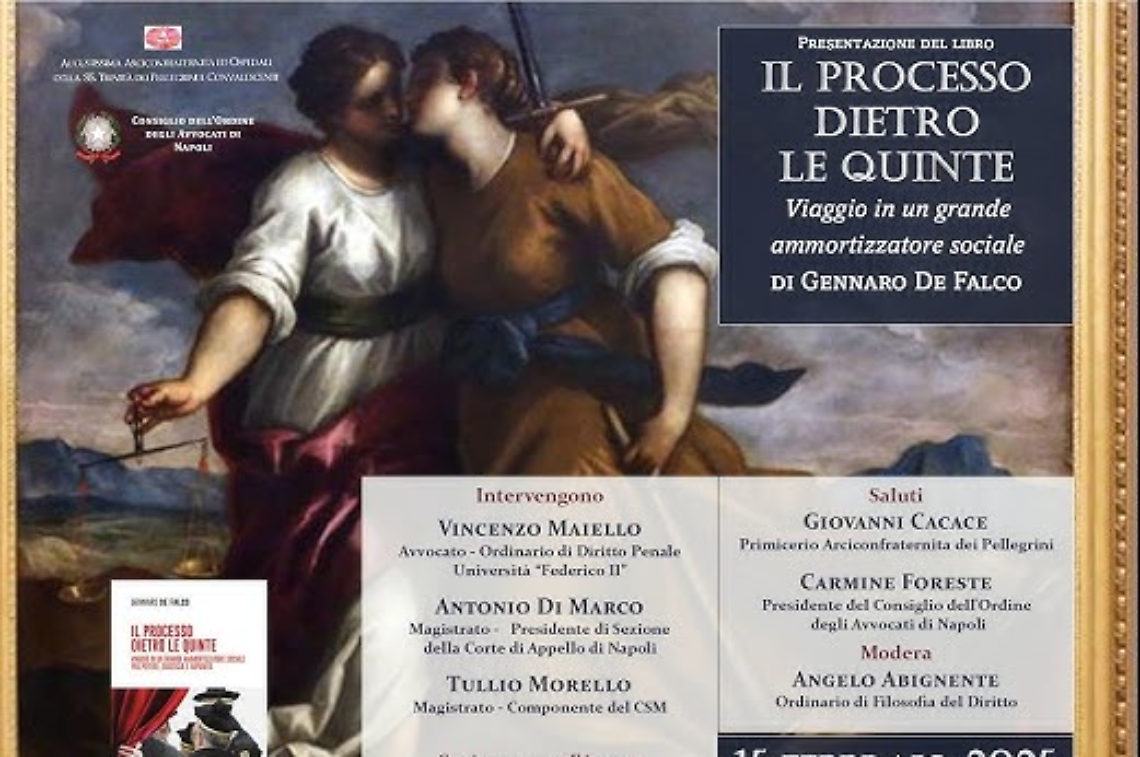 "Il processo dietro le quinte".  Appuntamento sabato 8 marzo a Villa Campolieto