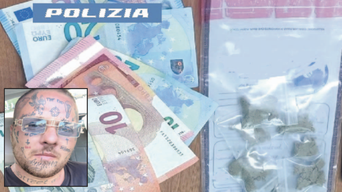 Blitz antidroga nel rione Incis
