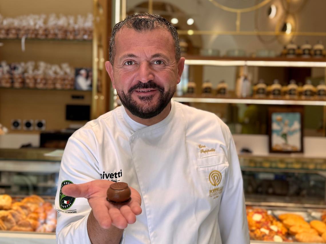 Ecco il nuovo dolce di Ciro Poppella: si chiama “Perla Nera”