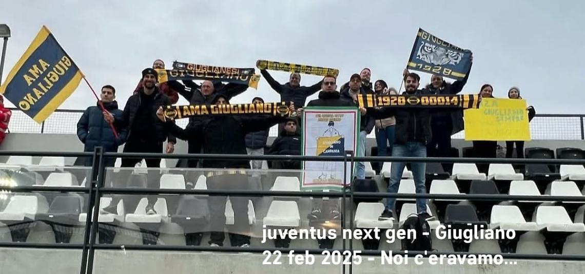 L'omaggio del Giugliano ai suoi tifosi “fuori sede”