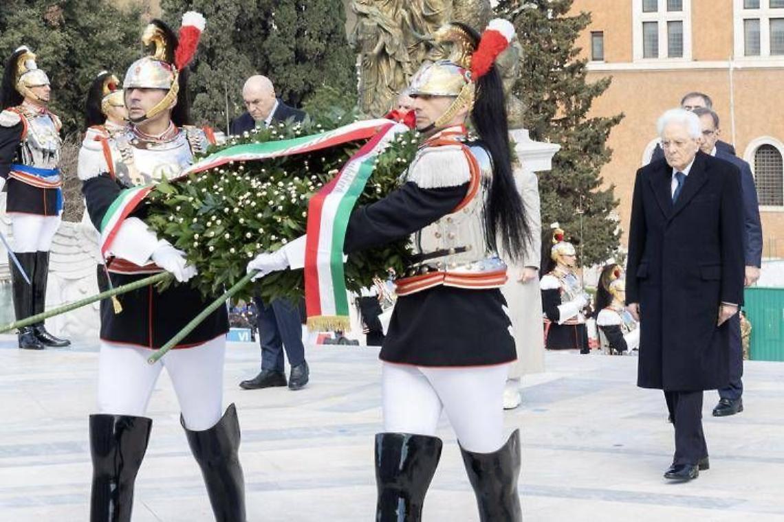 Giornata dell'Unità Nazionale, Mattarella: «Rendere concreta la pace»
