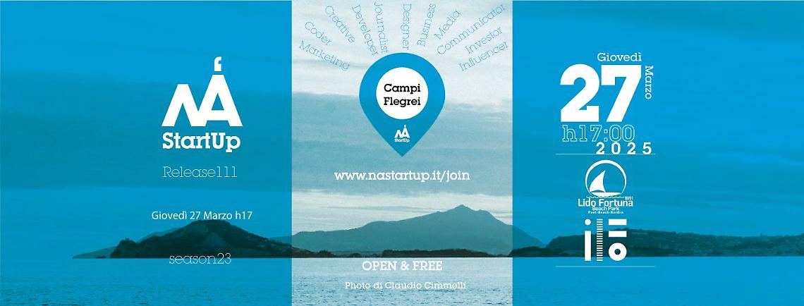 NAStartUp porta l’innovazione nei Campi Flegrei: l’appuntamento di marzo per accendere speranza e futuro