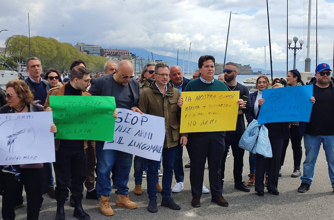 «Lungomare senza pistole», a Napoli la marcia dei comitati