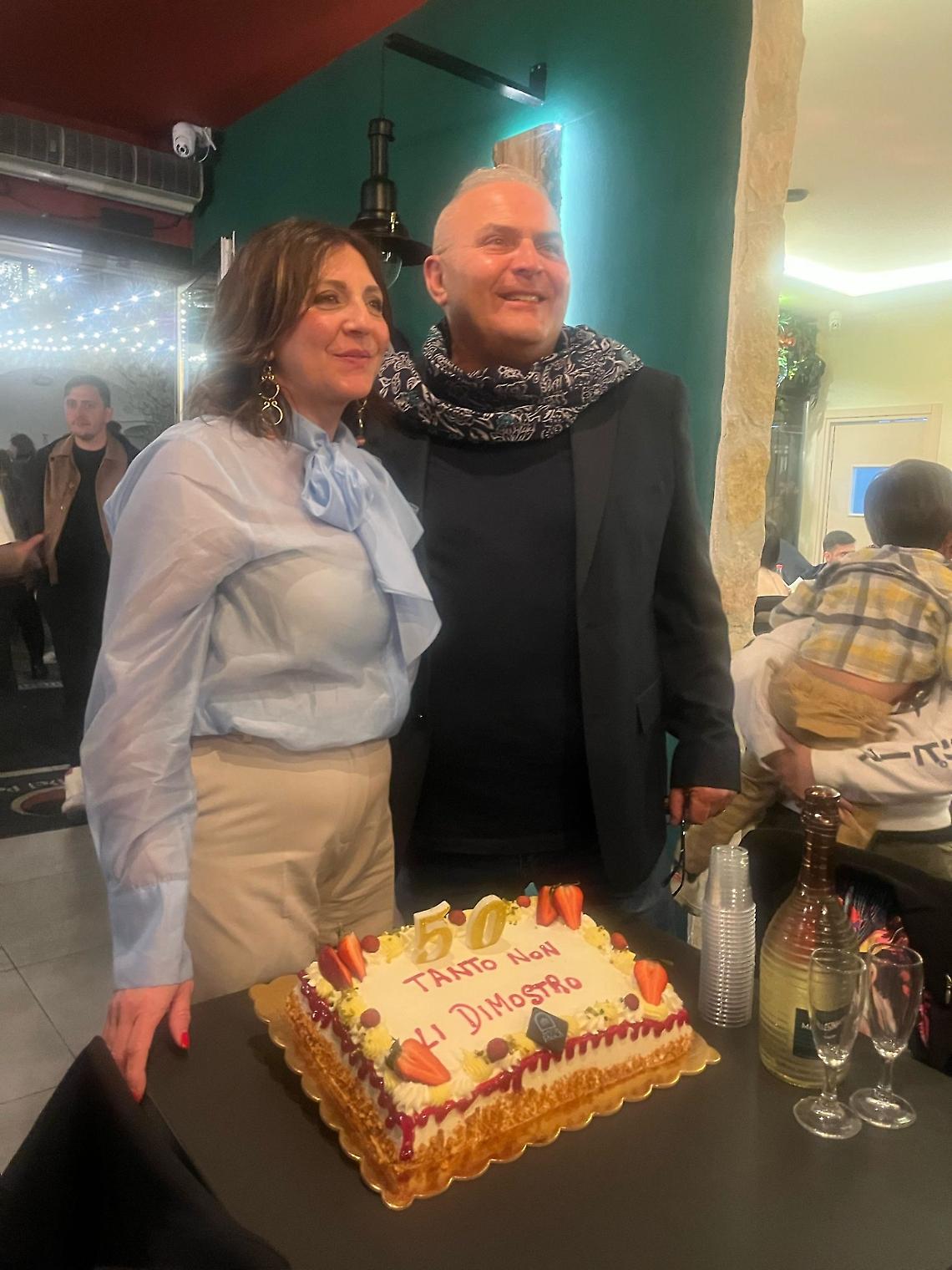 I 50 anni di Liliana Rea alla “Cantina del popolo”