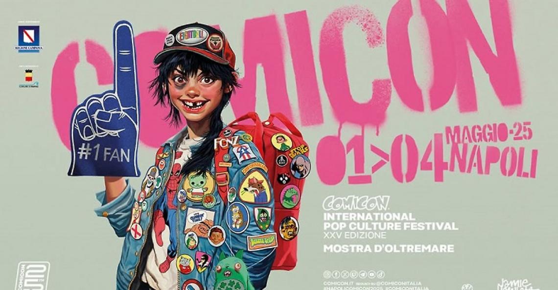 Comicon Napoli, con Altan, Max Pezzali e il ritorno dei Jackal
