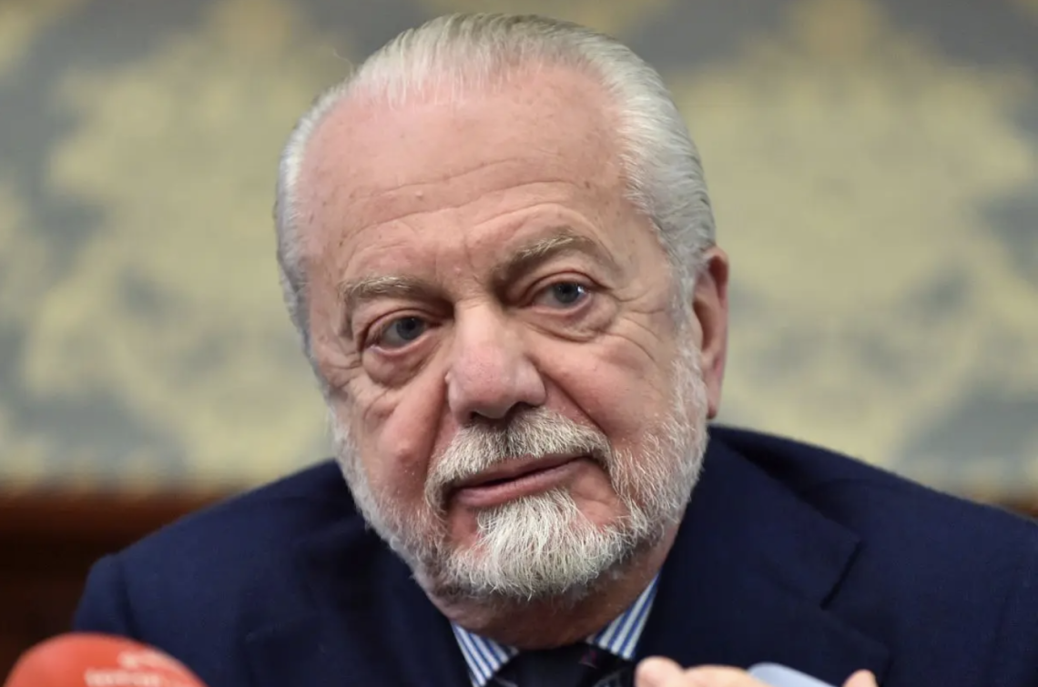 De Laurentiis: «Da Conte in poi stiamo costruendo il film di questa stagione»