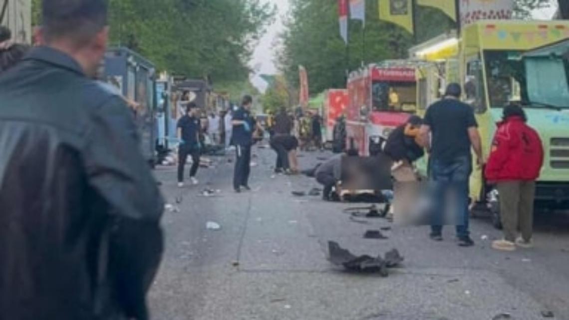 Auto sulla folla, strage in Canada