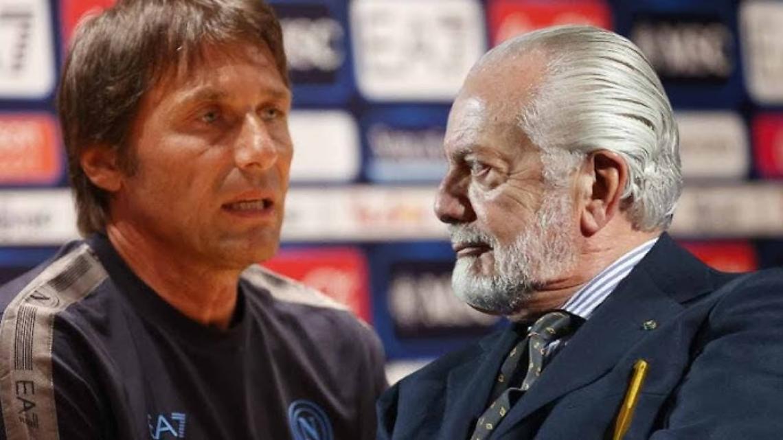 Conte “festeggia” la Champions e Aurelio chiede calma e gesso