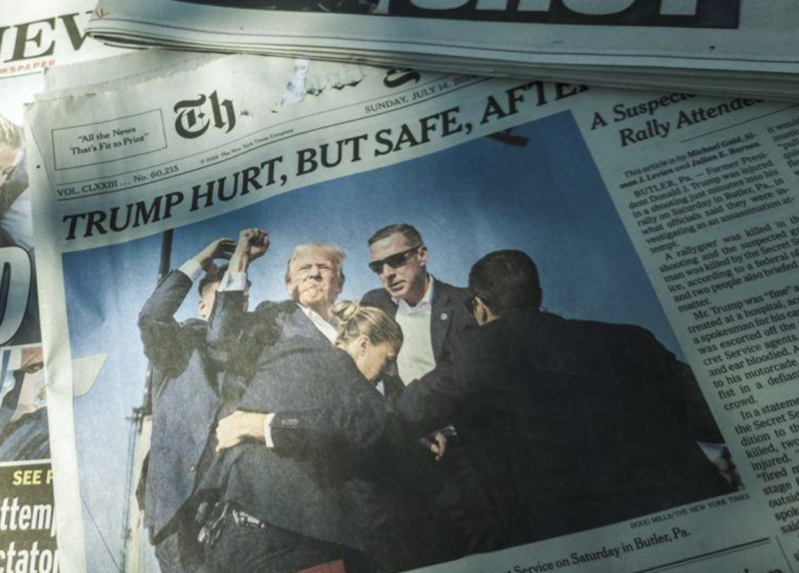 Attentato a Trump sul New York Times