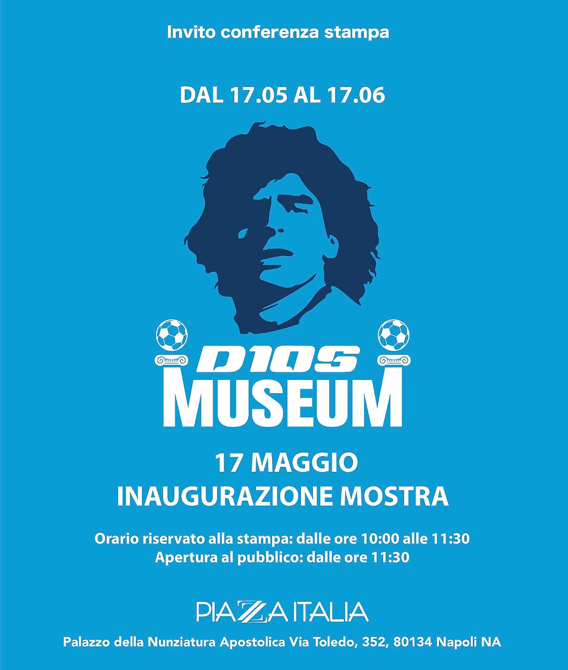 Maradona torna a Napoli  con il D10s museum