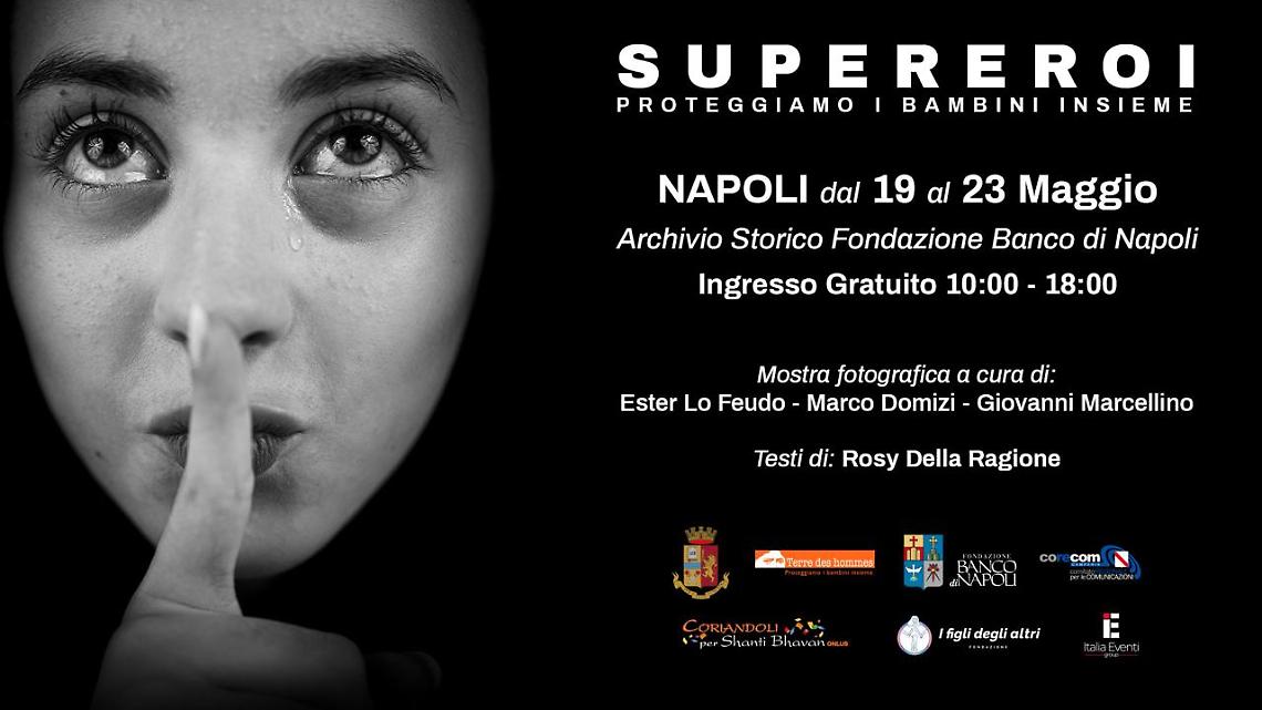 Supereroi, in mostra il lavoro della Polizia per proteggere i bambini