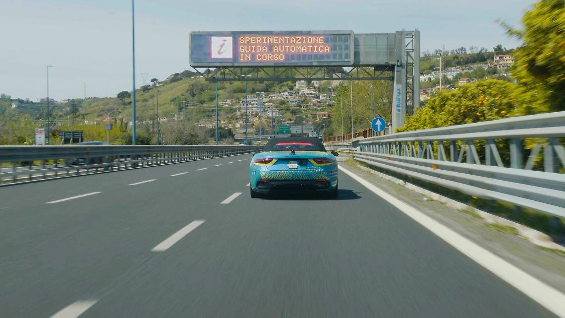 Al via la guida autonoma sulla tangenziale di Napoli